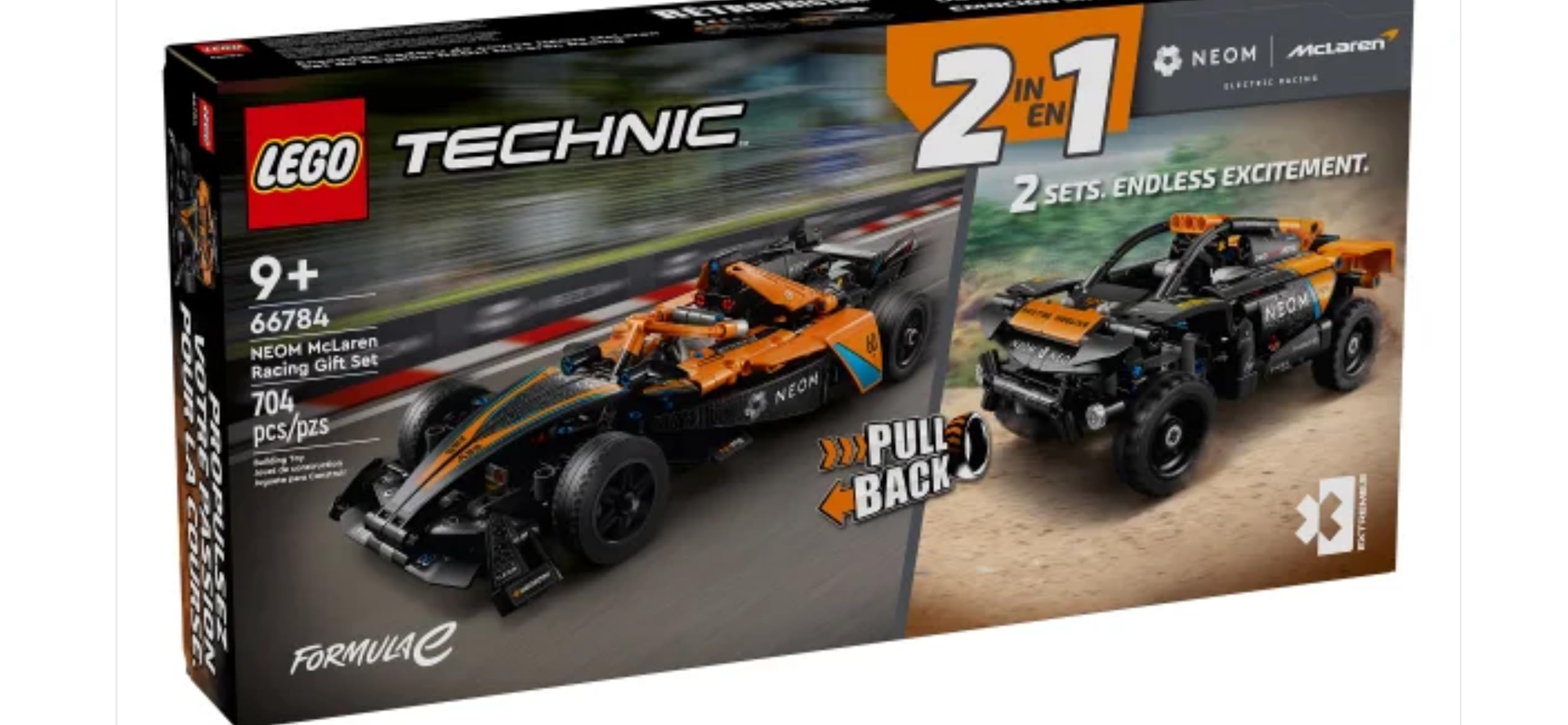 LEGO Technic NEOM McLaren Racing Gift Set 66784, Building Sets