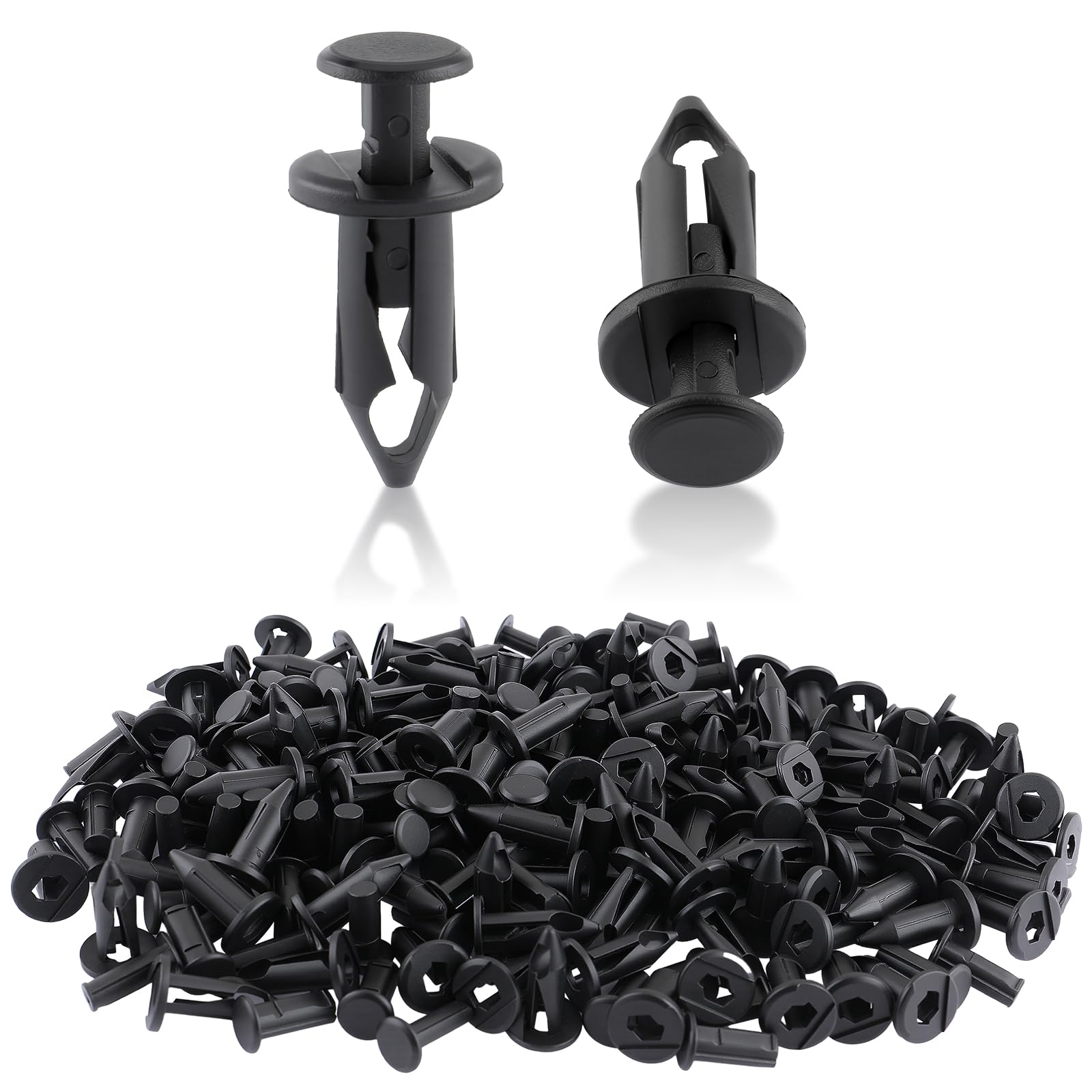 Amazon.com: MOTOALL 100X Plastic Fender Fastener Rivet Push Clips