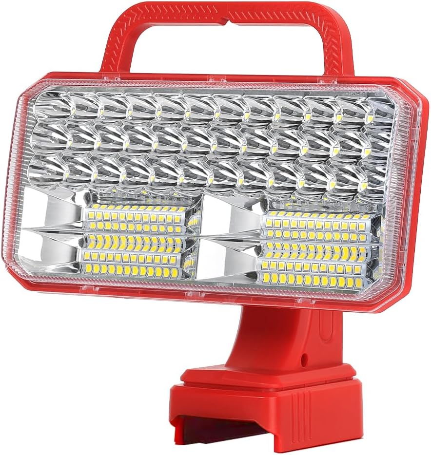 2000LM Cordless Flashlight Compatible with Craftsman V20 Li-ion Battery, 18W LED Work Light with 5V/2.1A USB Port &Type C Port 120° Pivoting Head Floodlight Spotlight(Tool Only)