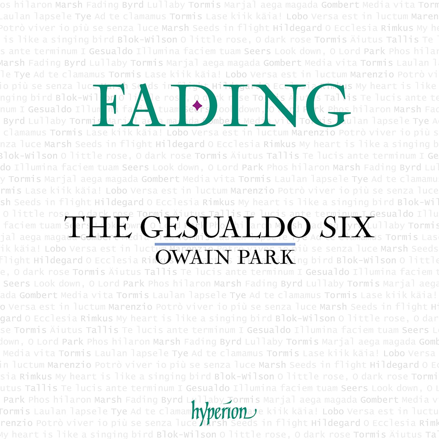 Fading: 9 Centuries of Choral Meditation & Reflection