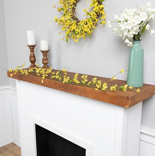 Miniatura 2 de 5'verde y amarillo primavera decorativos Floral Artificial Guirnalda