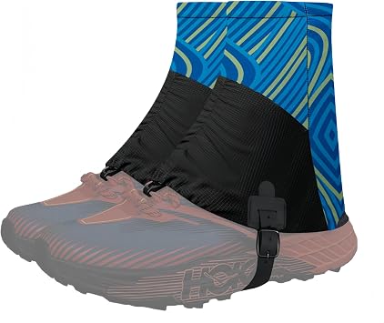Hiking Gaiters,Gator Shoe Covers,Sand Boot Covers,Waterproof Shoe Spats,Shoe Gaiters, Leg Gaiters,Low Gaiters Ankle Gaiters for Hiking Camping Mountain Climbing for Men &Women