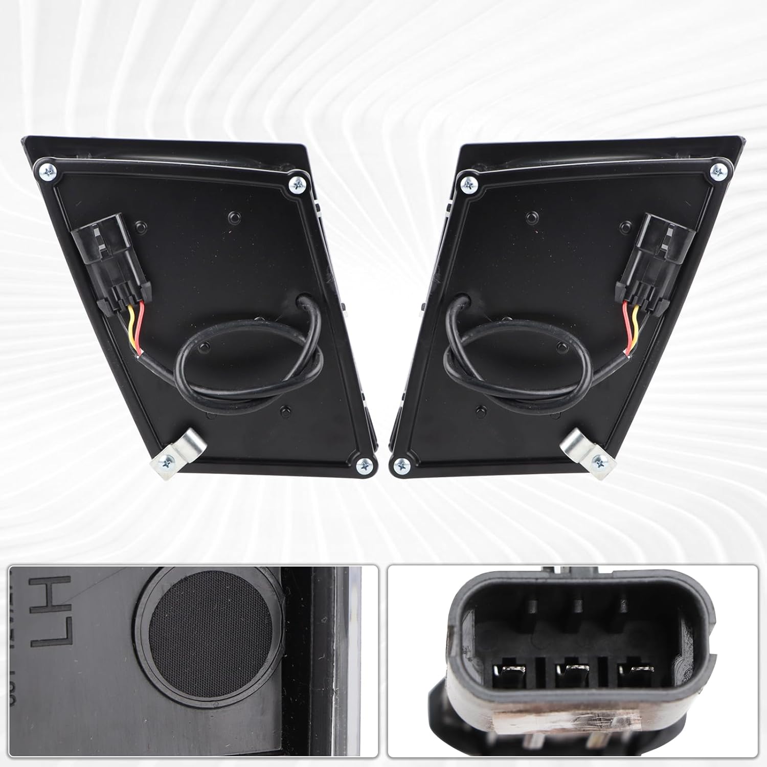 LED Pair Fog Lights Kit Compatible for 2003-2017 Volvo VNL/VN LH&RH