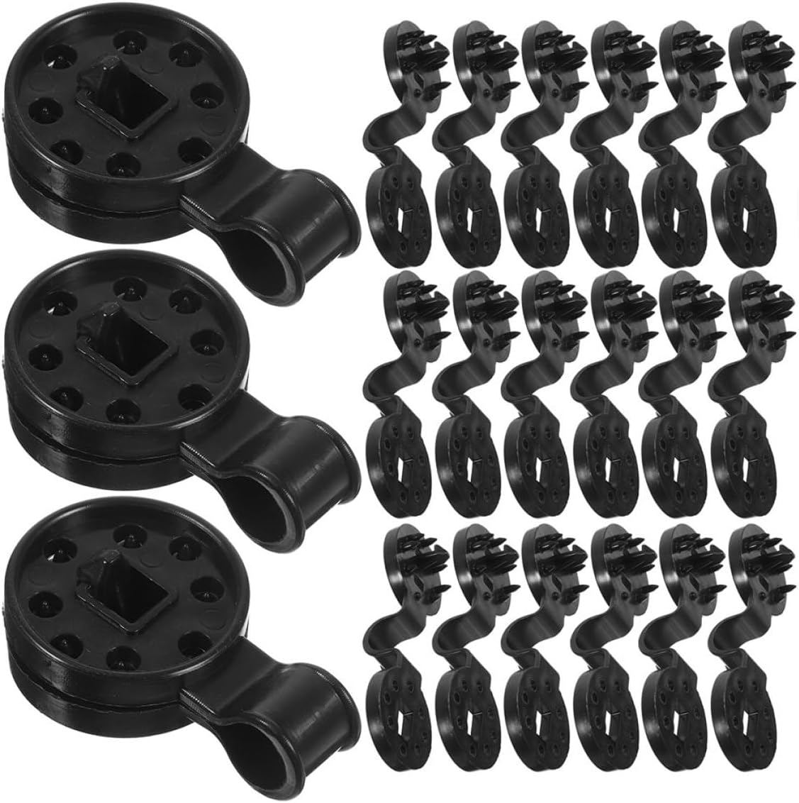 150pcs Shade Cloth Clips Reusable Sun Shade Fixing Clips for Heavy Duty Tarp and Netting Easy to Install for Garden and Outdoor Use