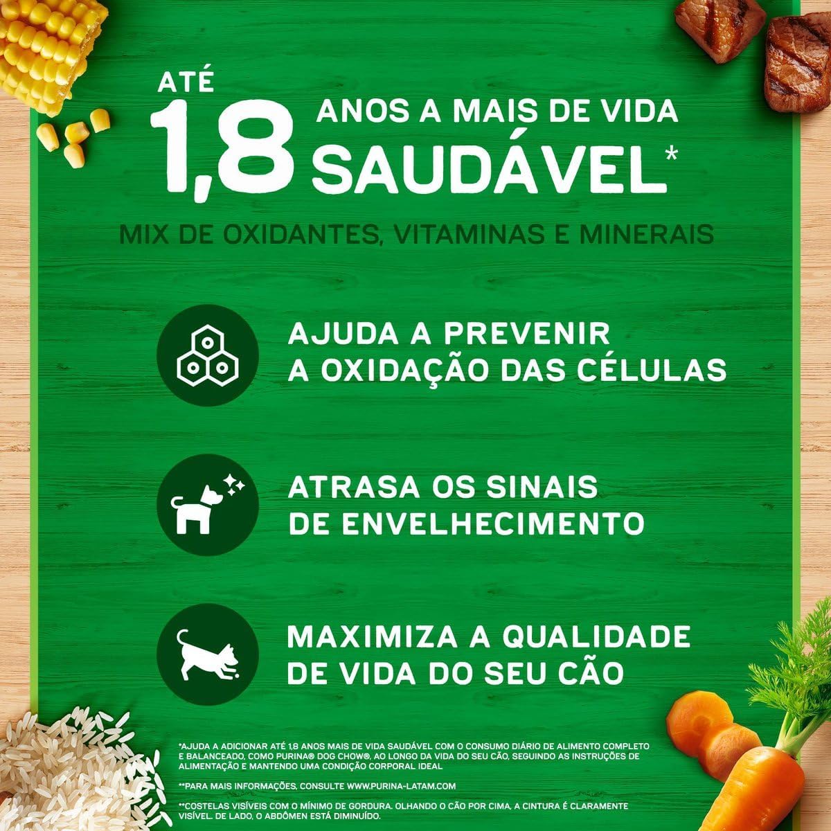 Purina Dog Chow Ração Adulto Raças Pequenas Frango e Arroz - 15kg para Todas Pequeno Adulto - Sabor Frango