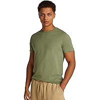 Tommy Jeans Tjm Xslim Jersey Tee Dm0dm04411, Maglietta a Maniche Corte Uomo