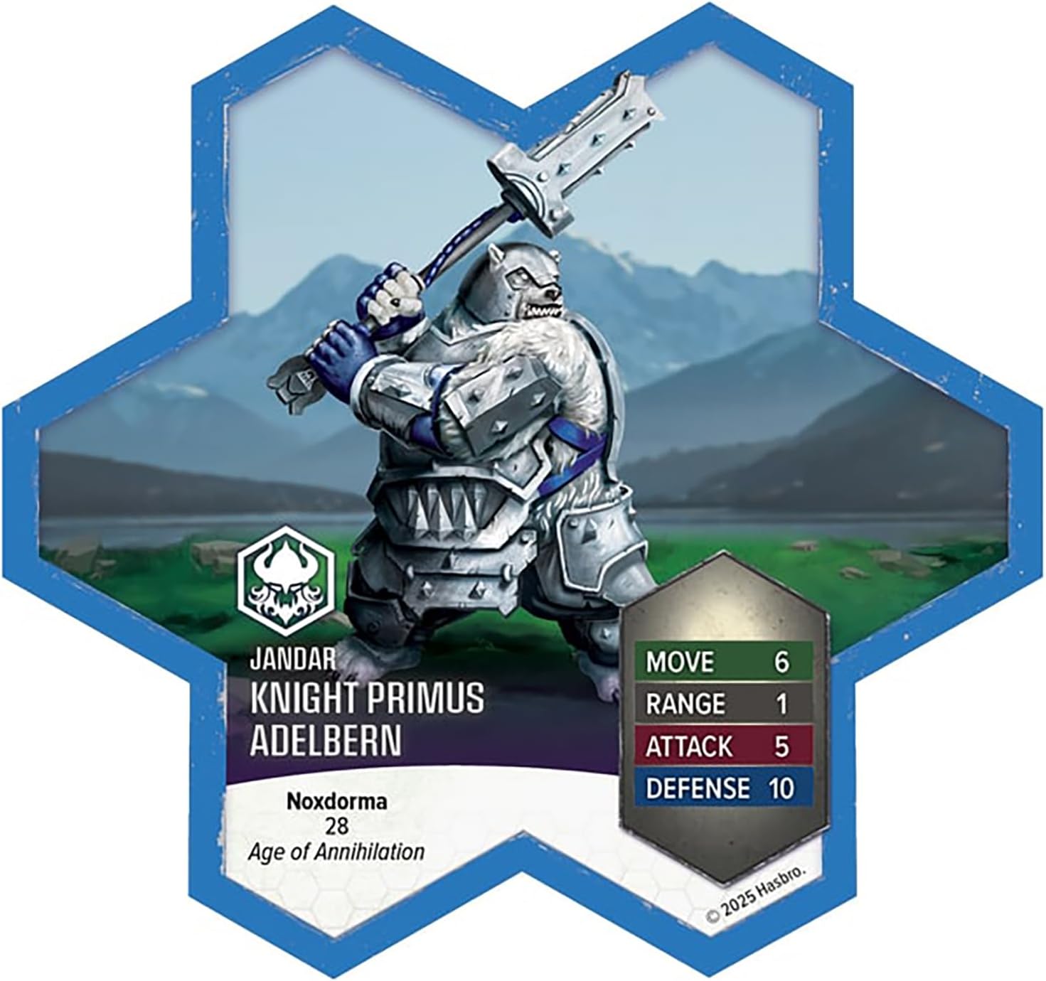 Renegade Game Studios Heroscape Age of Annihilation Knight Primus Adelbern & Ordo Borealis Army Expansion Board Game