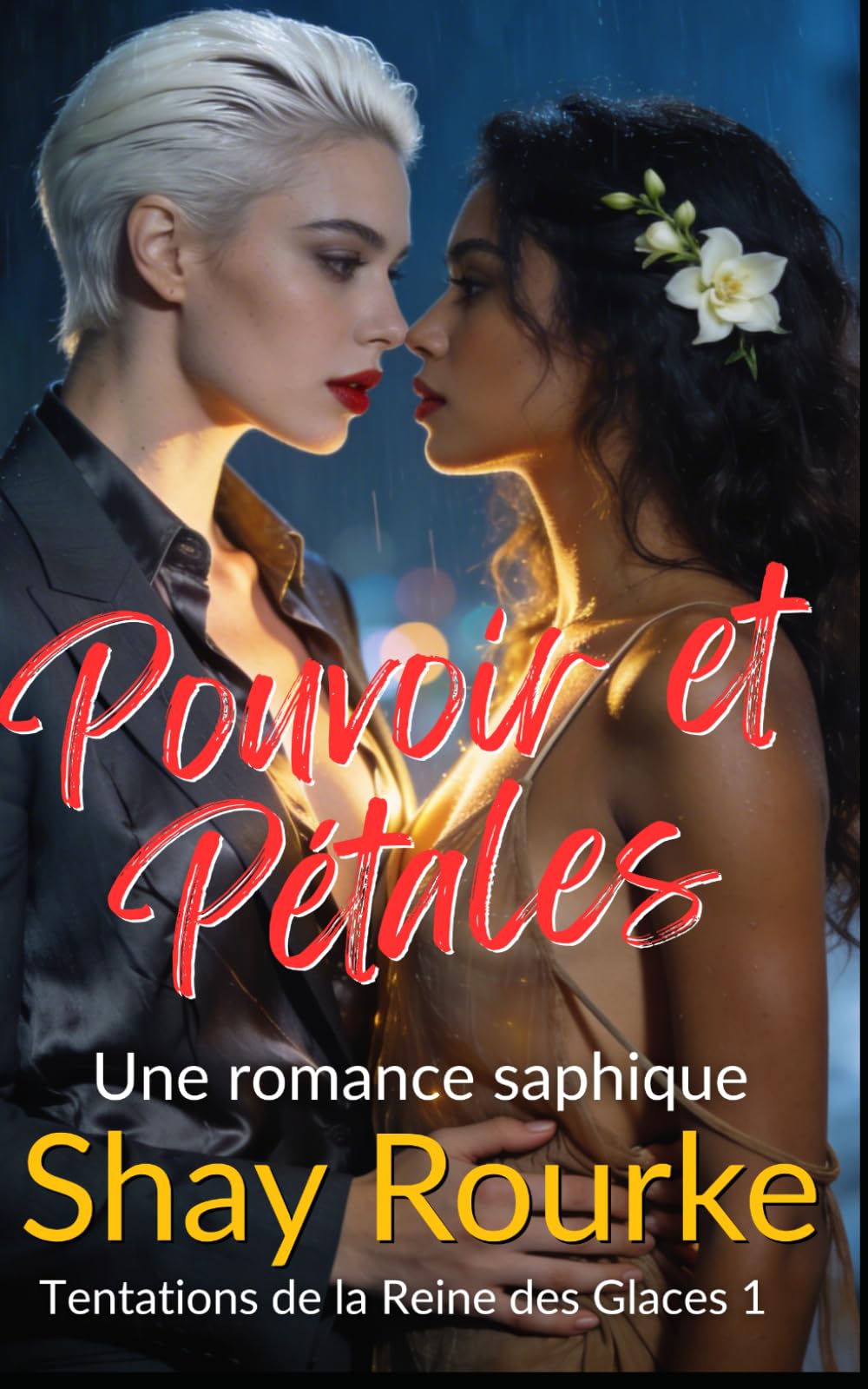 Pouvoir et Pétales: Une romance saphique (Tentations de la Reine des Glaces)