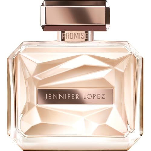 Jennifer Lopez Promise Perfume, Eau De Parfum Spray 3.4 Fl Oz (100 ml) Floral Woody Womens Perfume, Notes of Citrus, Amber, Dewy Honeysuckle