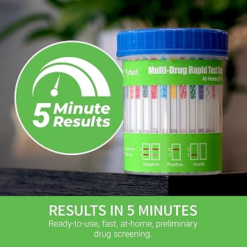CorDx 15 Panel Screening Cup Kit, Multi-Panel Screening Solution for Home Use, All-in-One Cup, Fast Read Time