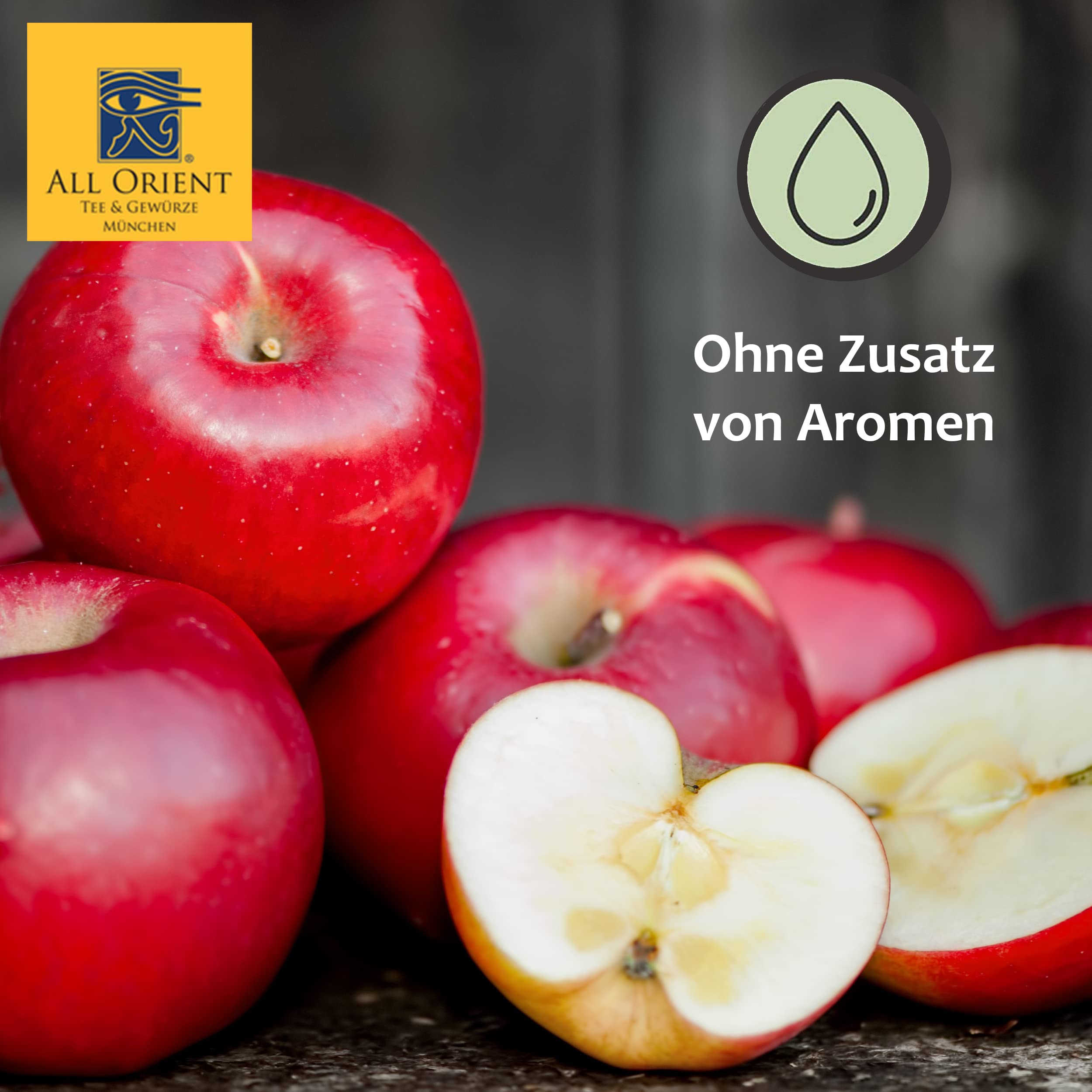 All Orient BIO Wildorange | 3x 100g | Früchtetee lose | heiß & kalt | mit natürlichem BIO Orangenöl | Orangentee | Früchtetee mit Orangengeschmack