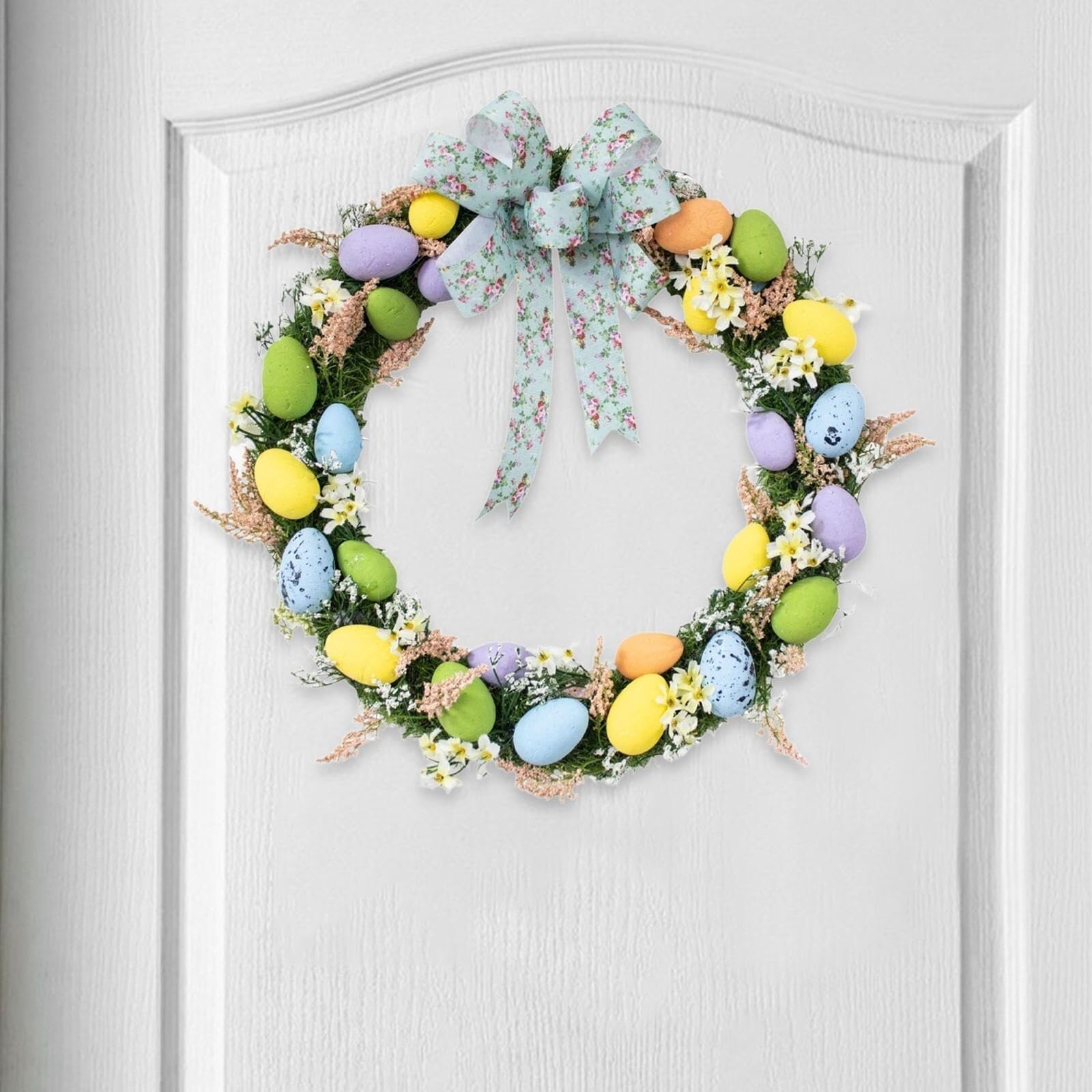 Ghirlanda di tutti i giorni per la porta d'ingresso decorazione autunnale ghirlanda artificiale per uso interno decorazione della parete della finestra di vacanza