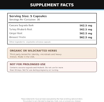 Colon Supplement 150 Capsules (Happy Colon)