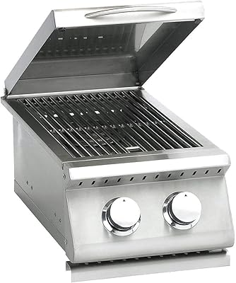 Summerset Sizzler Series Built-In Double Side Burner, Propane