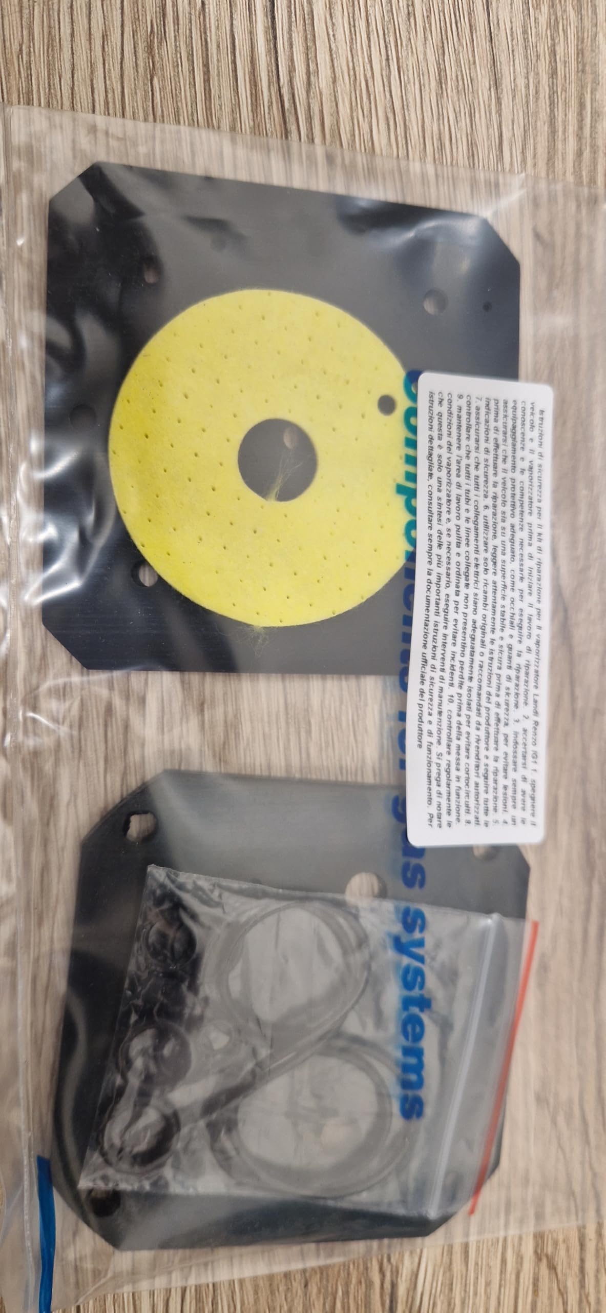 KIT REVISIONE RIDUTTORE IG1 LANDI RENZO POLMONE IG1