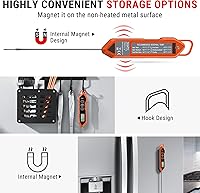 Vista 7 de ThermoPro TP15H - Termómetro de alimentos resistente al agua de lectura instantánea para cocinar, sonda de termómetro de carne digital