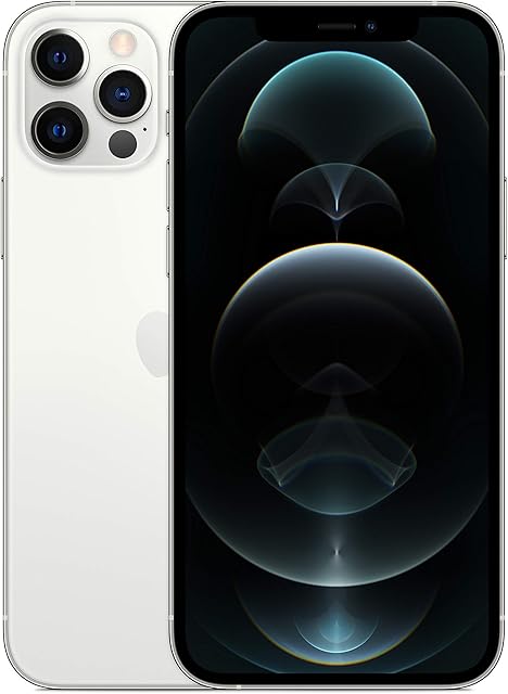 Apple iPhone 12 Pro, 128GB, Silver (Renewed)