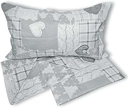GX GARGIX SET COMPLETO LENZUOLA MATRIMONIALE SINGOLO LETTO FANTASIA 3D IN MICROFIBRA (LMM-14, MATRIMONIALE)