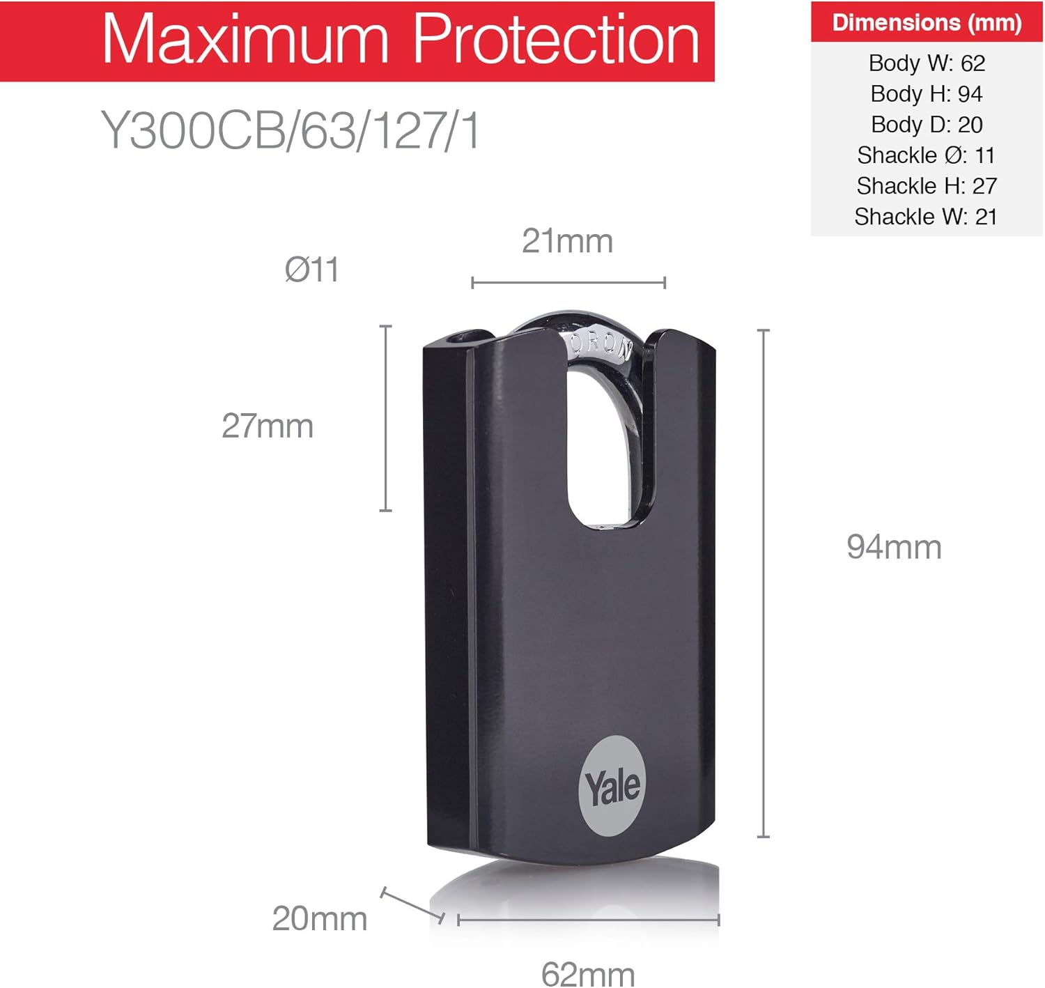 Weerbestendige hangsloten - Maximum Protection | Yale Home