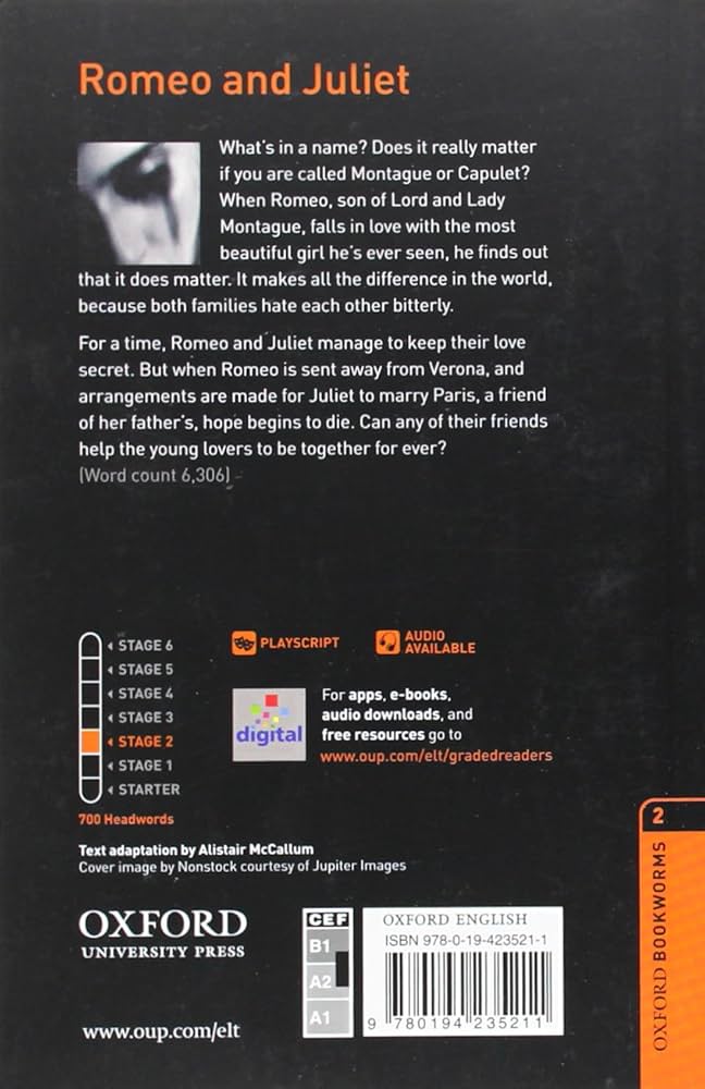 Amazon | Romeo and Juliet (Oxford Bookworms Library Stage 2