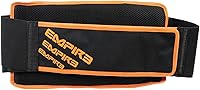 Vista 3 de Empire Omega Paintball - Arnés de 4 cápsulas con gancho y bucle, color negro y naranja, negro y naranja