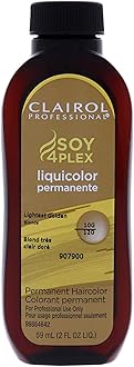 Clairol Professional Liquicolor Permanent for Hair, 12g/10g Lighter Golden Blonde, 2 oz.