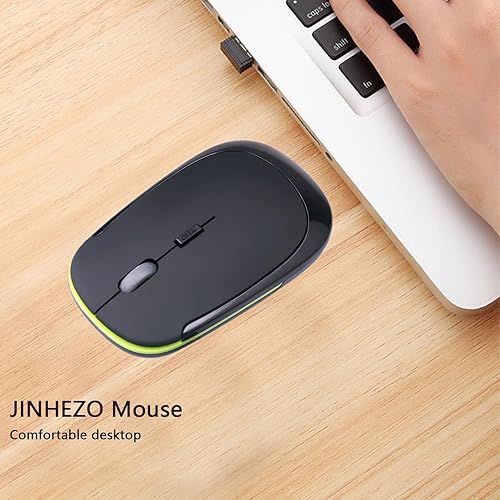 Miniatura 5 de Nano 2.4G - Interruptor óptico inalámbrico para ratón, color negro