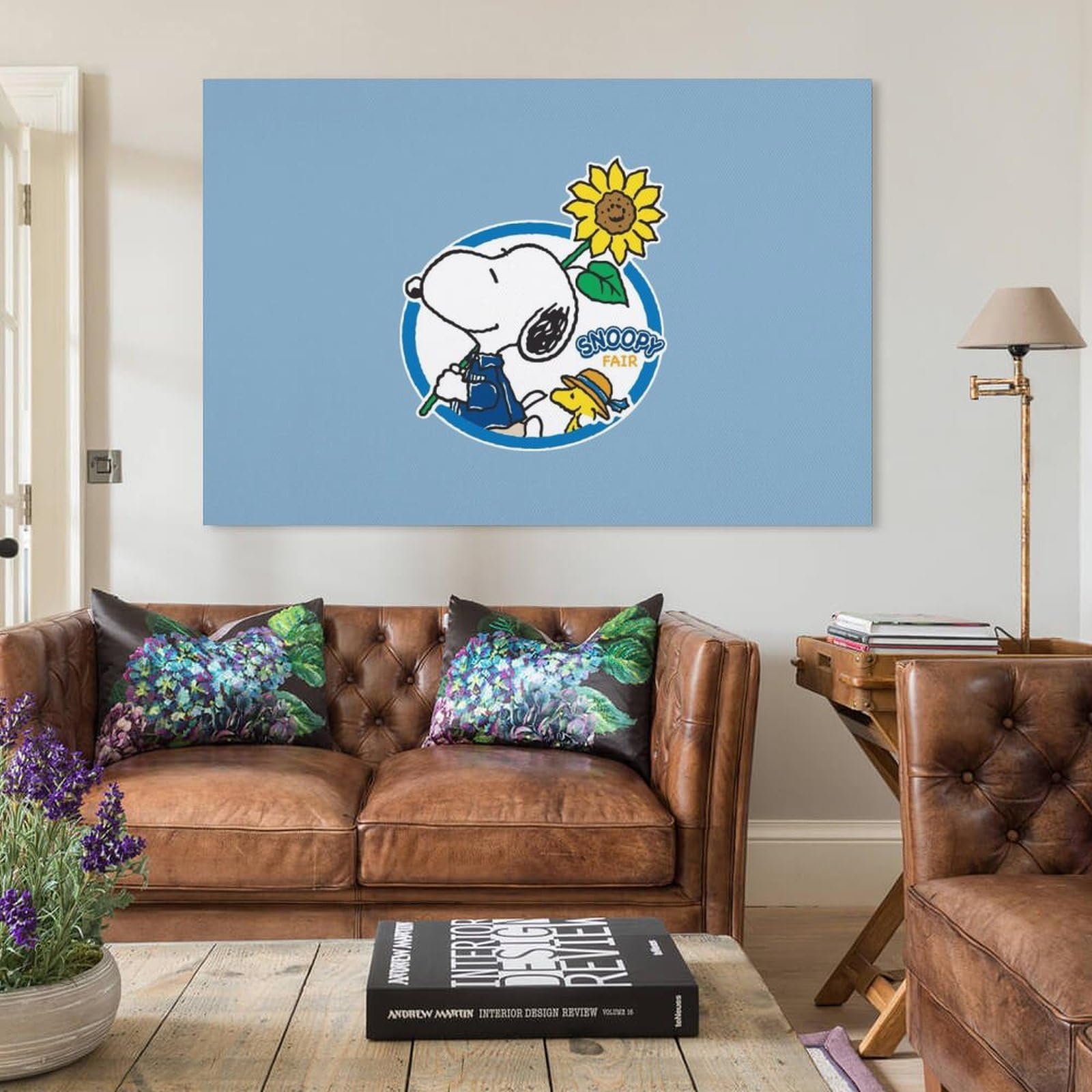 Amazon.co.jp: スヌーピー ウッドストック アートポスター 飾り