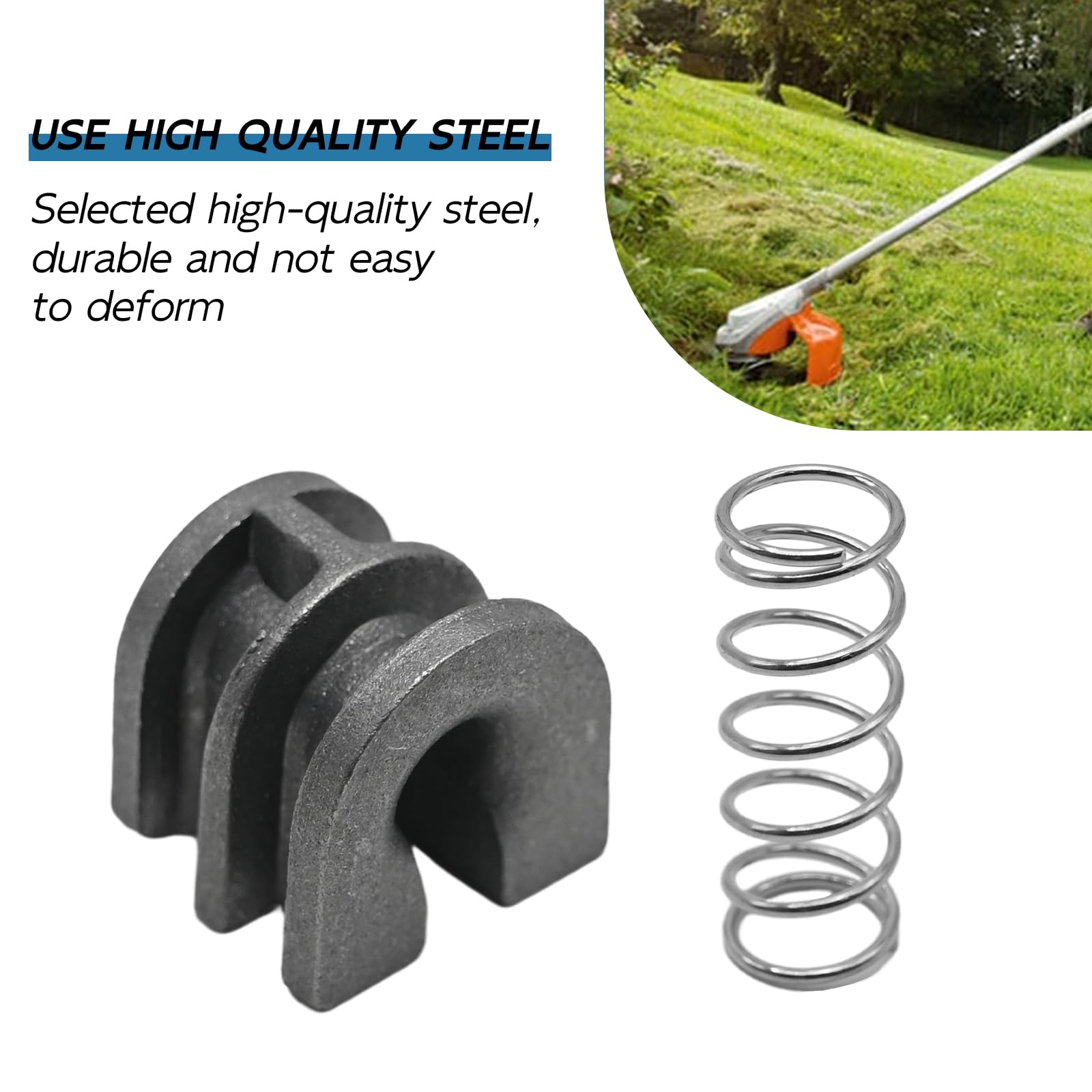 Anxingo 12 pezzi 25-2 bobine di ricambio per decespugliatore Stihl FS90 FS100 FS110 FS120 FS130 FS55 FS80 FS83 FS85