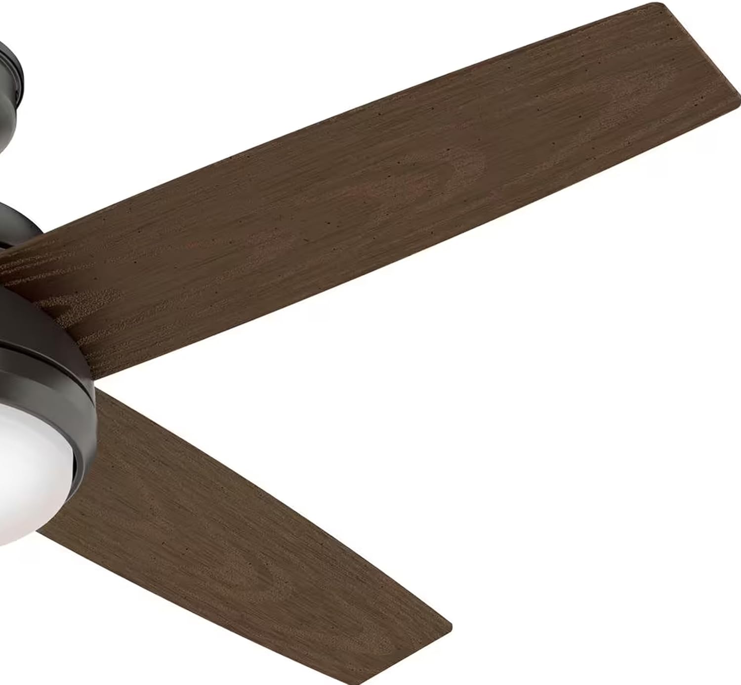 Hunter Fan 52 inch Noble Bronze Indoor/Outdoor Ceiling Fan with Lights for Living Room, Bedroom, Farmhouse, Porch, Kitchen (Renewed)