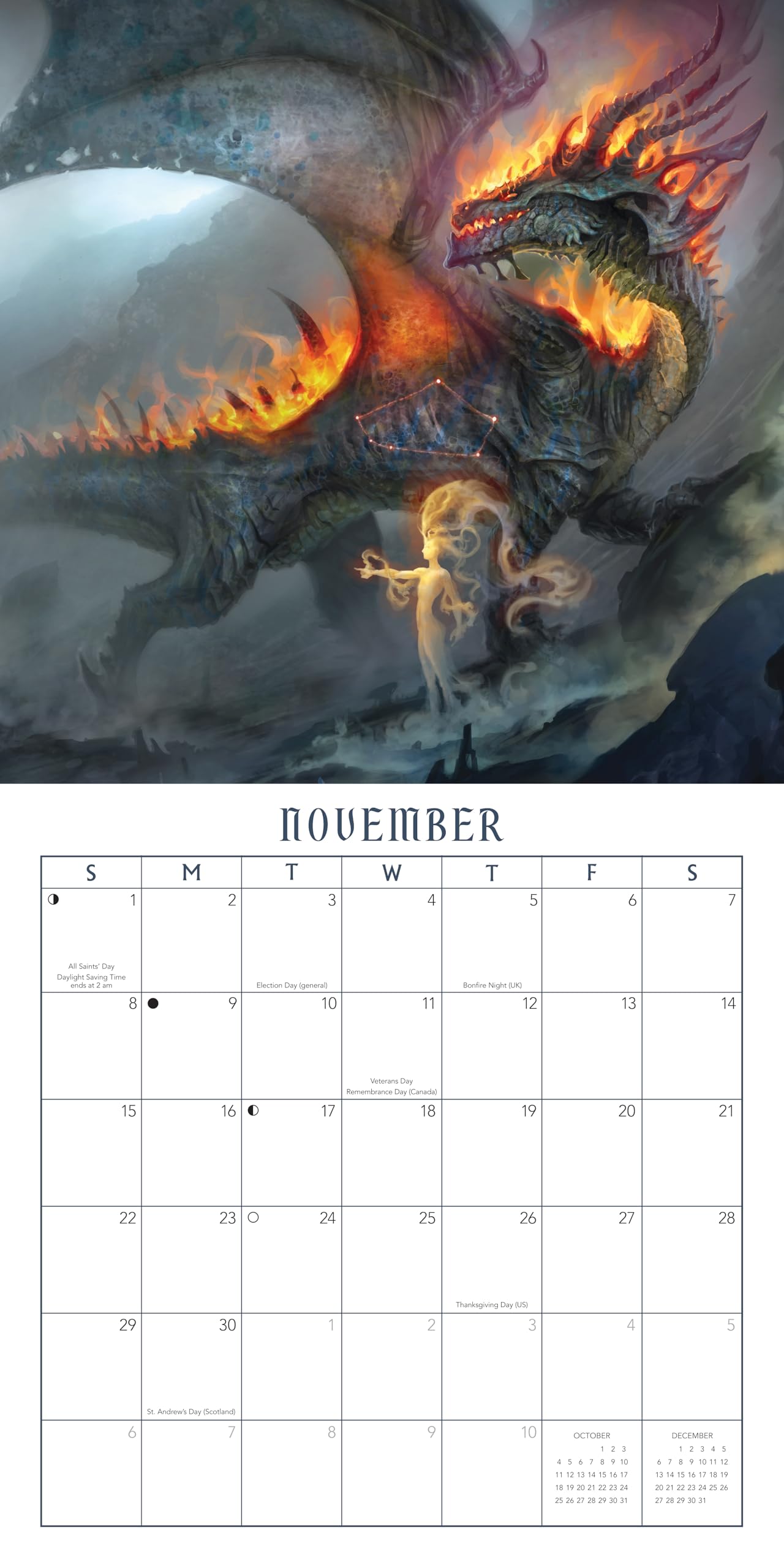 Llewellyn's 2026 Dragon Calendar (Llewellyn's 2026 Calendars, Almanacs & Datebooks)