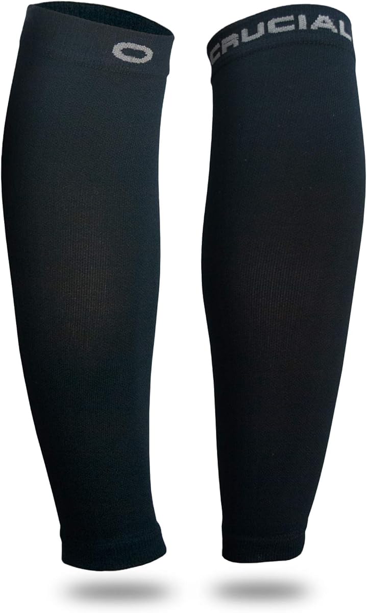 Calf Compression Sleeve for Men & Women (20-30mmHg) - Best Calf Compression Socks for Running, Shin Splint, Calf Pain Relief, Leg Support Sleeve for Runners, Medical, Air Travel, Nursing, Cycling