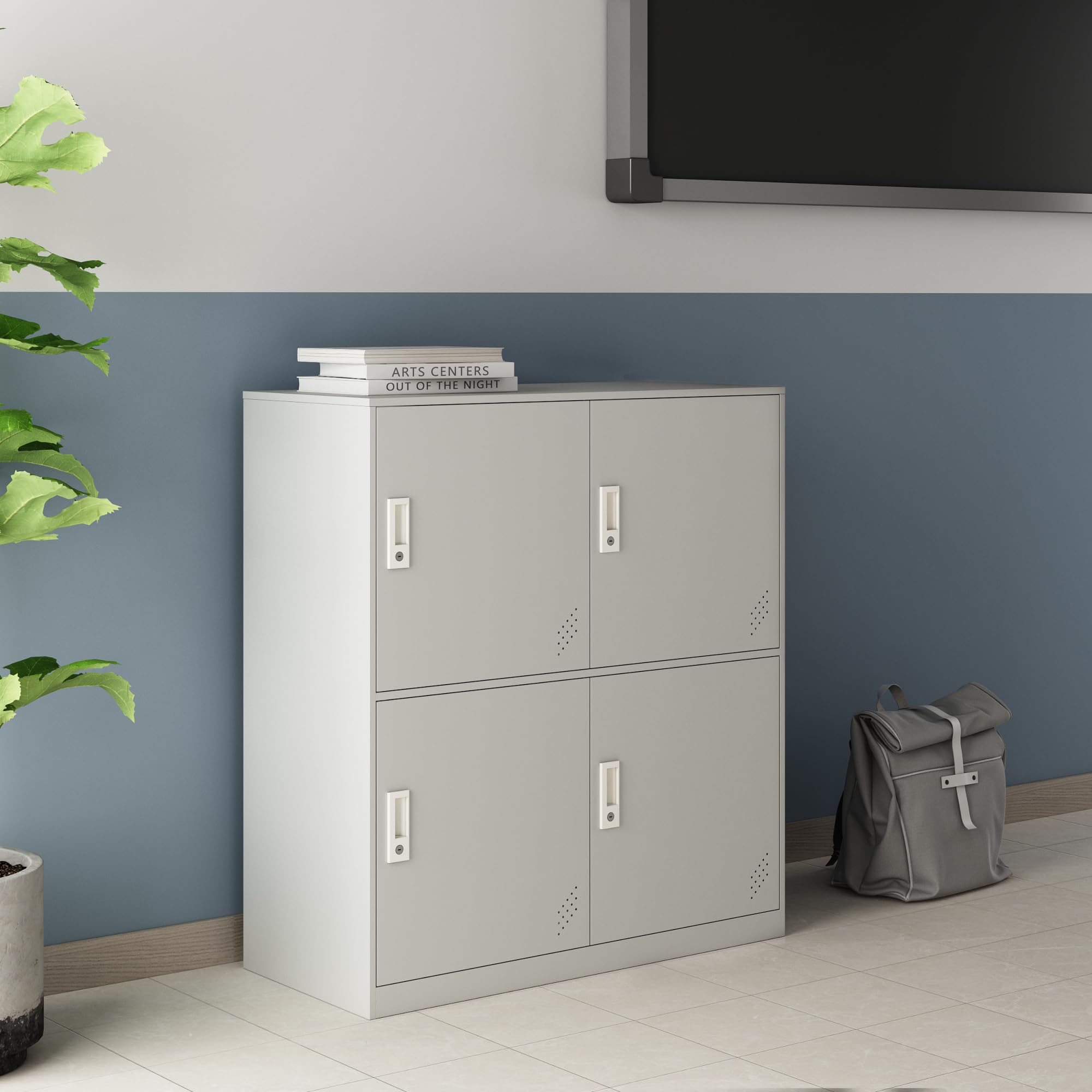 Mini Armadietto In Ferro YOBRO Con Serratura - Cassetta Di Sicurezza Per Scrivania, 26.9x10.7x10.7 Cm - Foto 9