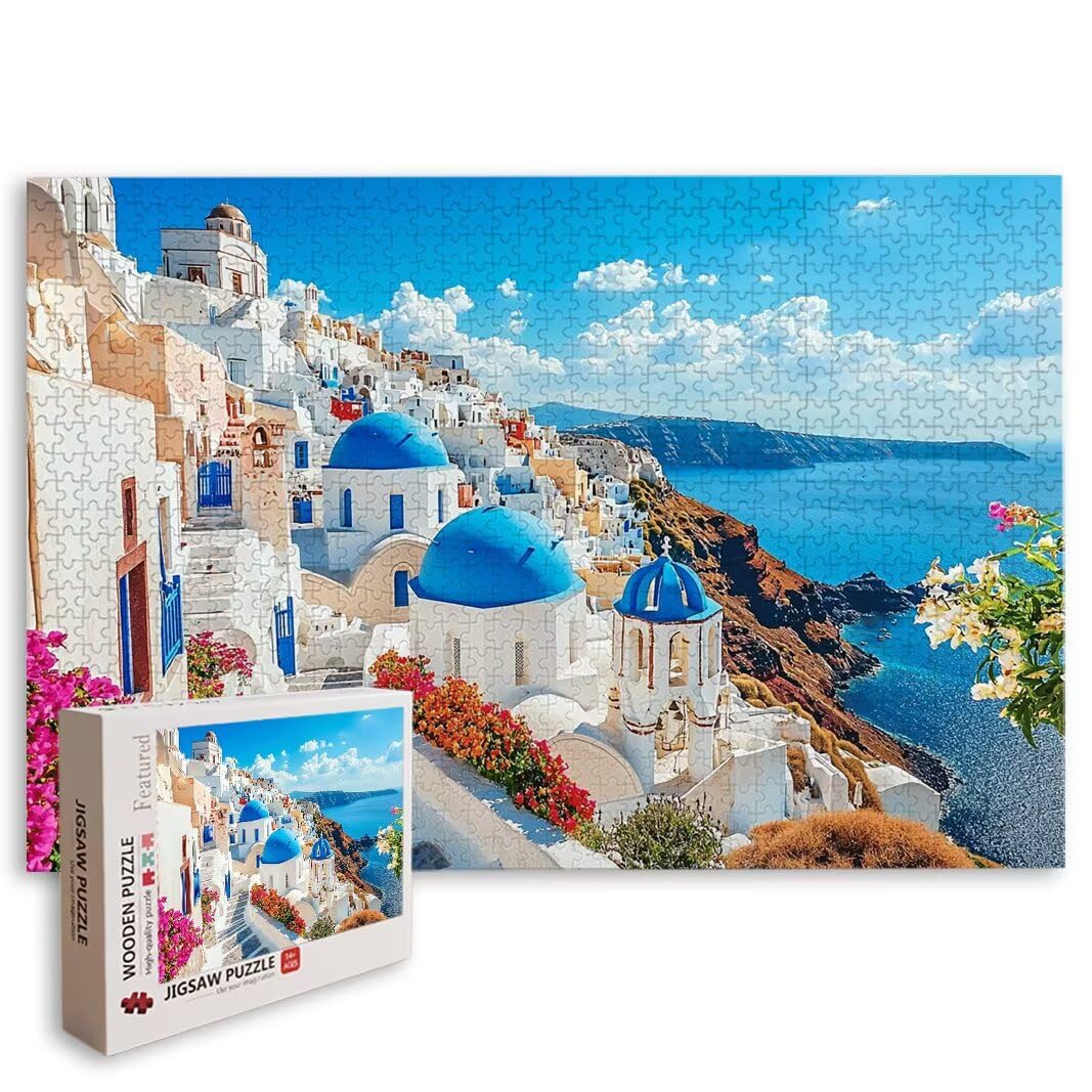 Puzzle Paesaggio, Puzzle 1000 Pezzi Adulti per Decor, Regalo Donna -8372