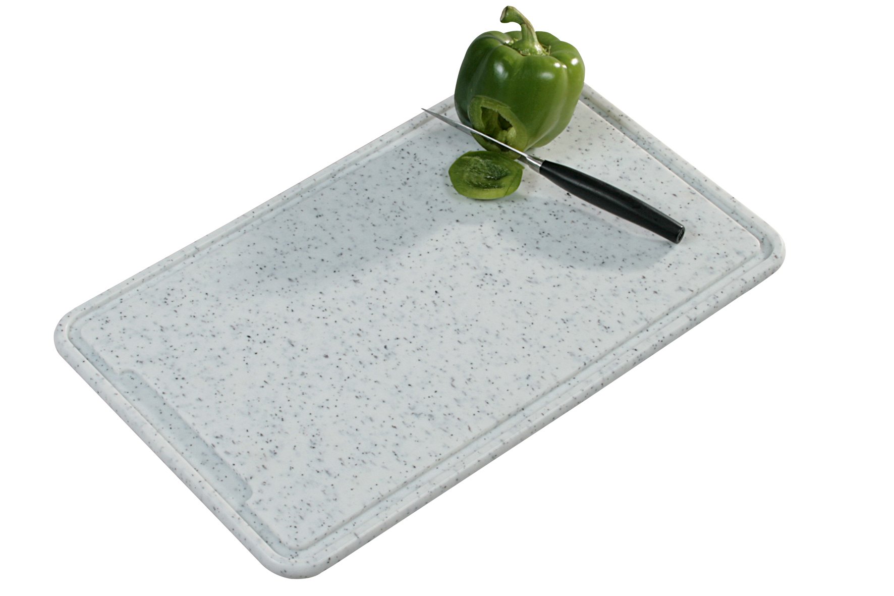 Kesper "Profi Plastic Carving Board, White, 49 x 30 x 1.5 cm