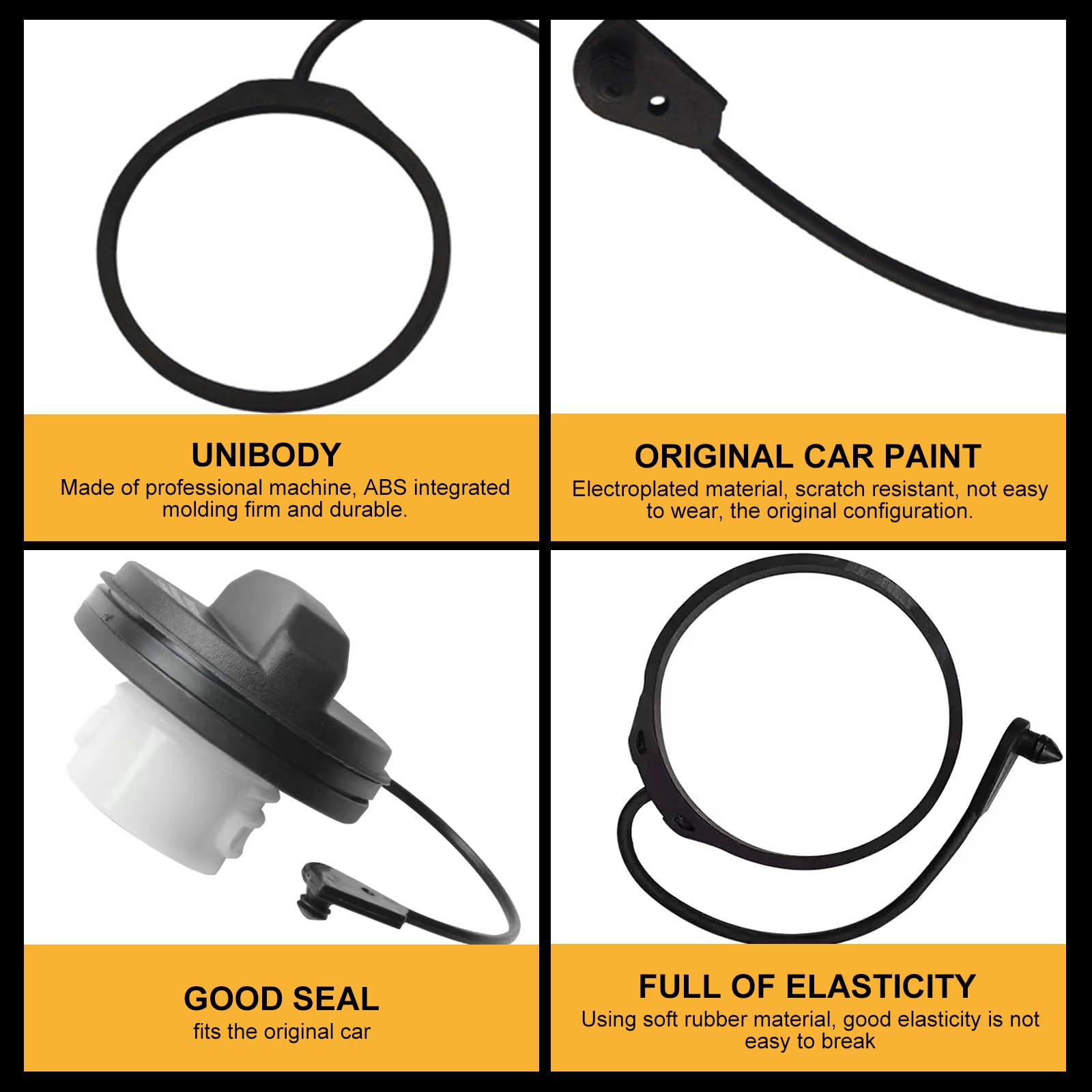 Land Rover Fuel Cap Ring Car Fuel Tank Cap Tether Ring For Land Rover -  Waterproof Replacement Tether For Evoque, Discovery, Range Rover Fuel Cap  Tether Replacement