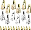 12 Sets Pool Timer On Off Clips, Pool Pump Timer Switch Replacement Trippers Compatible with Intermatic 156T1978A for T100 Series Timers, Easy to Install 6 ON  6 Off  12 Screws