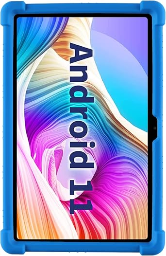 Case for TECLAST T40 Plus 10.4 inch Android 11 Tablet , Kids Friendly Soft Silicone Stand Protective Cover for TECLAST T40 Pro Android 11 Tablet 10.4 inch (Blue)
