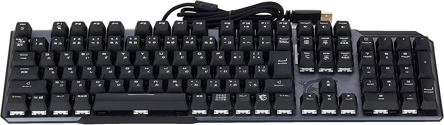 美品 msi GK50 ELITE 白軸 日本語配列 ゲーミングキーボード Amazon.co.jp: 【Amazon.co.jp限定】MSI VIGOR GK50 ELITE TKL