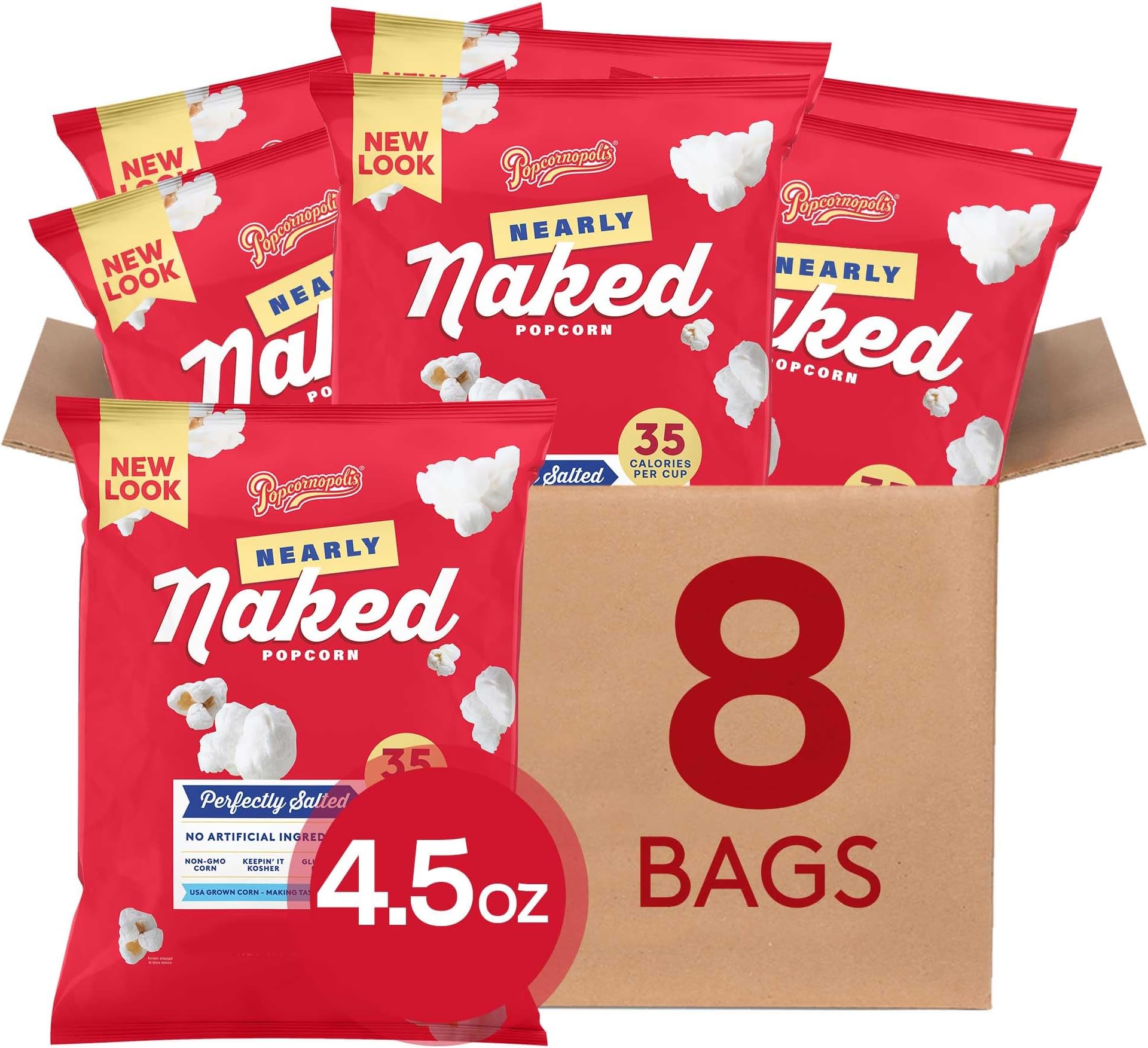 Popcornopolis Zebra Popcorn, 11 oz