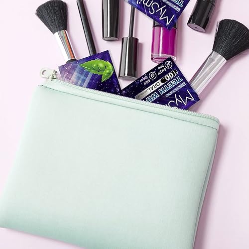 Miniatura 7 de MySmile Toallitas para dientes 100 unidades cepillo de eliminación de dedos toallitas de limpieza profunda cepillos orales toallitas de dientes para