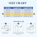 VazzLox Orthotic Arch Support Shoe Insoles, Children Pu Cushioning Inserts, Shock Absorption Velvet Surfaces Deep Heel Cup Inner Sole for Flat Feet, Plantar Fasciitis, Feet Heel Pain Relief gallery image