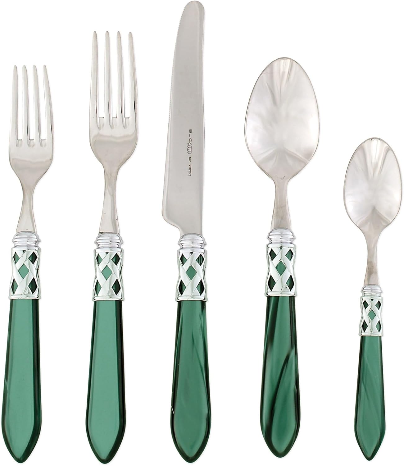 Aladdin Green Five Piece Place Setting