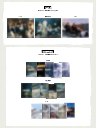 Miniatura 5 de TXT - El capítulo del nombre 3 álbum FREEFALL (CLARITY ver.) + Beneficio de pedido anticipado + Juego de tarjetas fotográficas adicionales