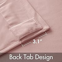 Vista 264 de MIULEE Cortinas de terciopelo de 63 pulgadas de largo, 2 paneles de cortinas opacas de lujo para dormitorio, sala de estar, cortinas de ventana