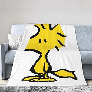 毛布 スヌーピー ウッドストック 秋冬用 シングル ブランケット 暖かい 薄手 軽量 静電気防止 ふわふわ 吸湿発熱 柔らかく肌触り フランネル あったか毛布 寒さ対策 掛け布団 洗える ベッド ブランケット 毛玉なし 吸水速乾 通気性 マイクロファイバー 膝掛け もうふ 毛が抜けない ひざ掛け blanket 可愛い おしゃれ 人気 キャンプ 保育園 子供 100x75cm Z340