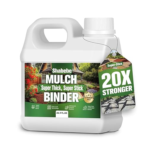Mulch Binder 28.9oz - Super Stick Rock Glue for Landscaping