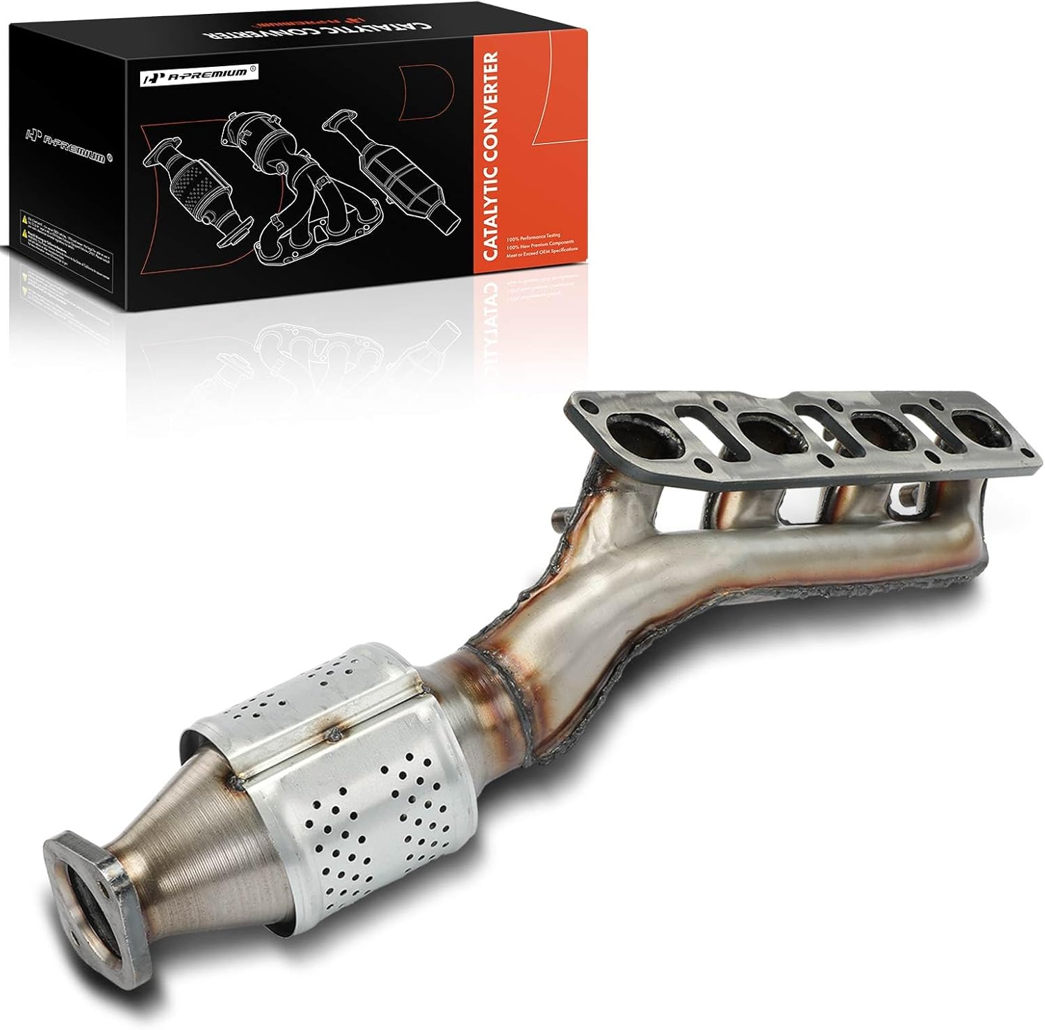APremium Exhaust Manifold Catalytic Converter Kit Direct