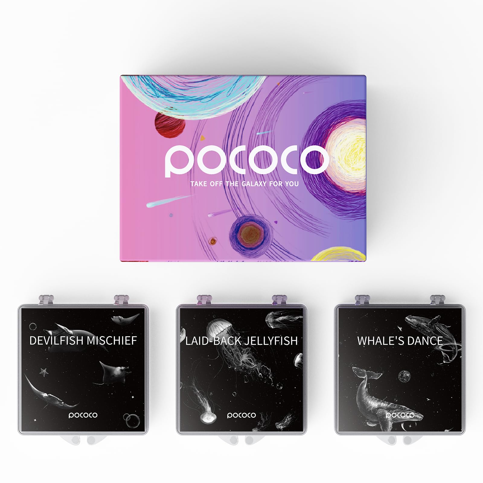 Realistic Discs Deep Sea Marvels - Discs for POCOCO Galaxy Lite Star Projector Home Planetarium, 5k Ultra HD, 3 Pieces (Deep Sea Marvels - 3 Discs without Projector)Global Recycled StandardGlobal Recycled StandardGlobal Recycled Standard