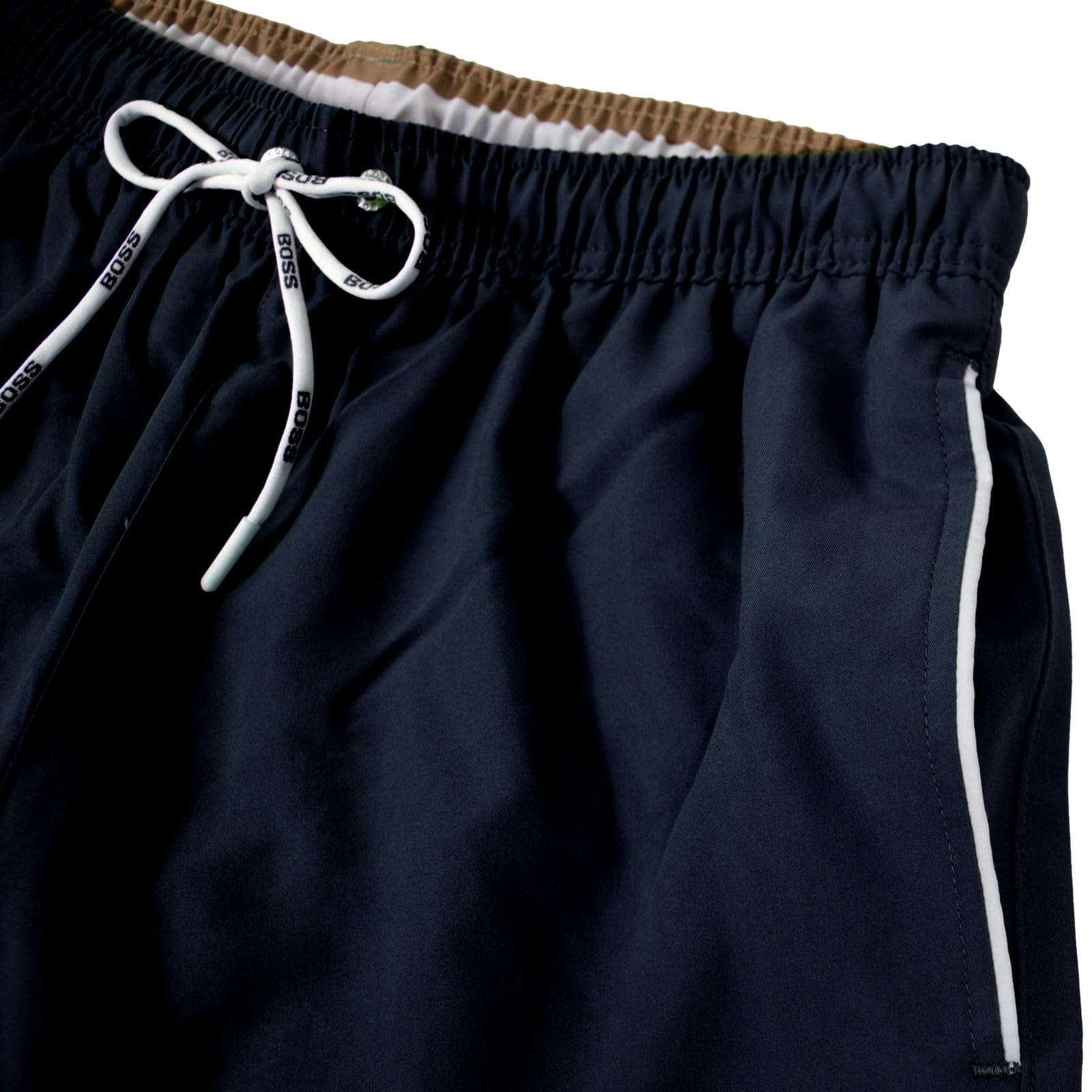 BOSS Herren Badeshorts Badehose Dogfish, Farbe:Navy, Artikel:-413 Navy, Größe:XL